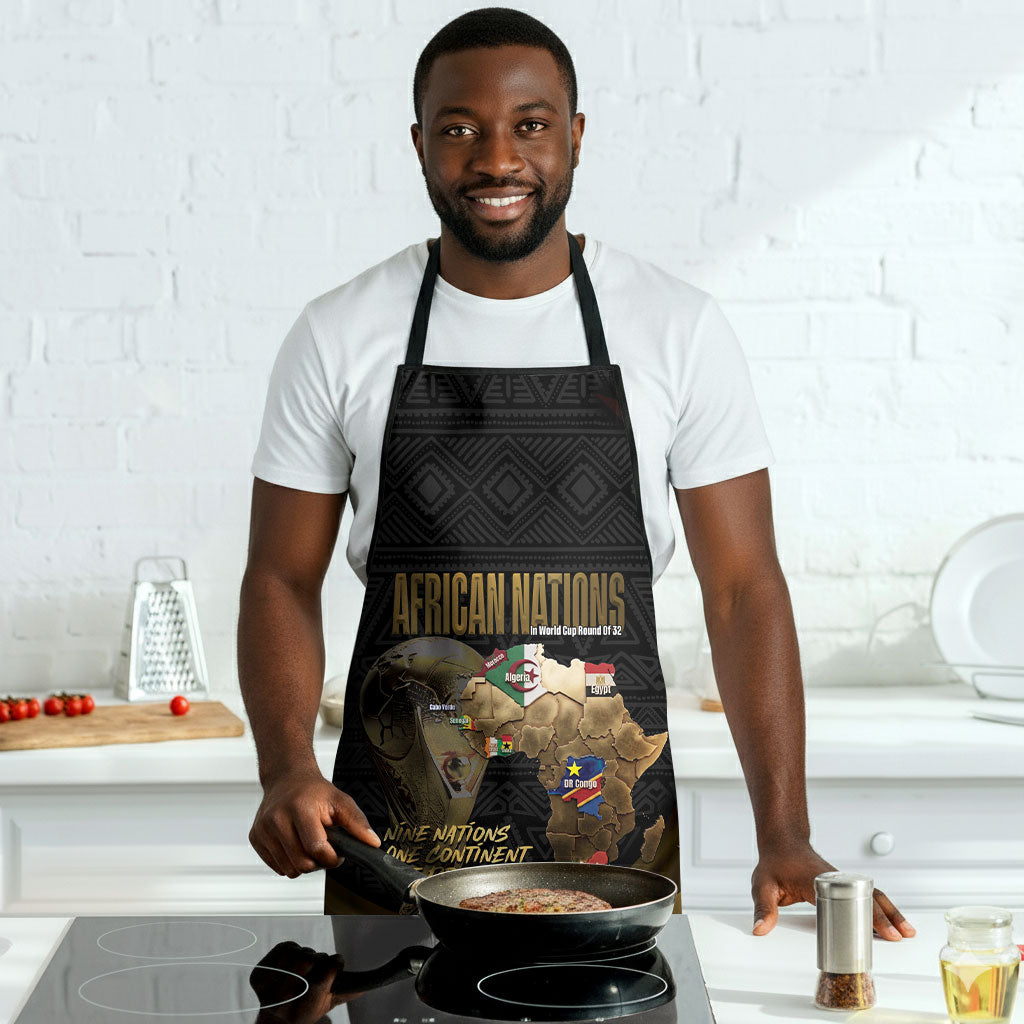 African Nations 2026 World Football Apron We All Make History