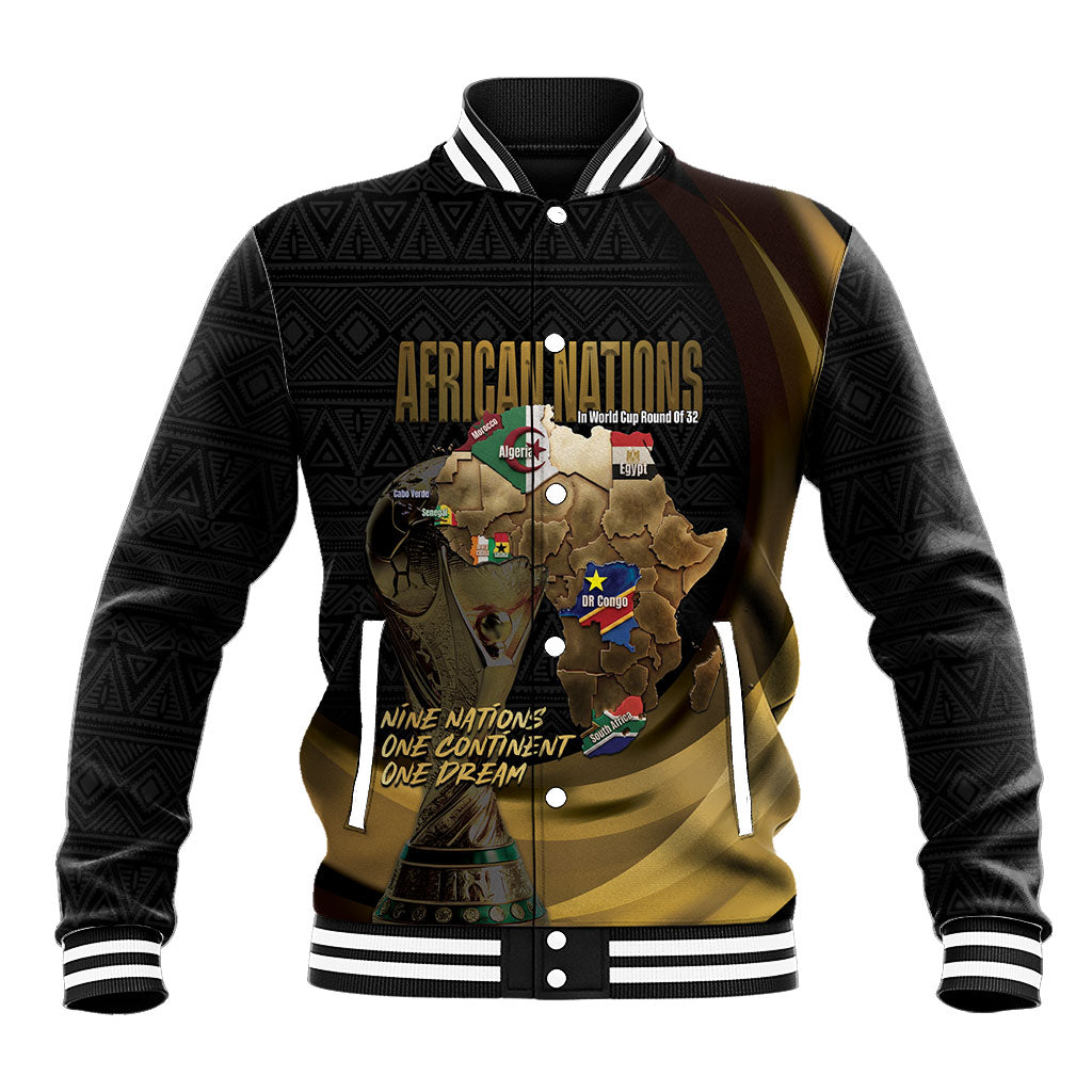 African Nations 2026 World Football Custom Baseball Jacket We All Make History