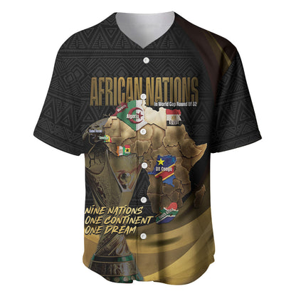 African Nations 2026 World Football Custom Baseball Jersey We All Make History