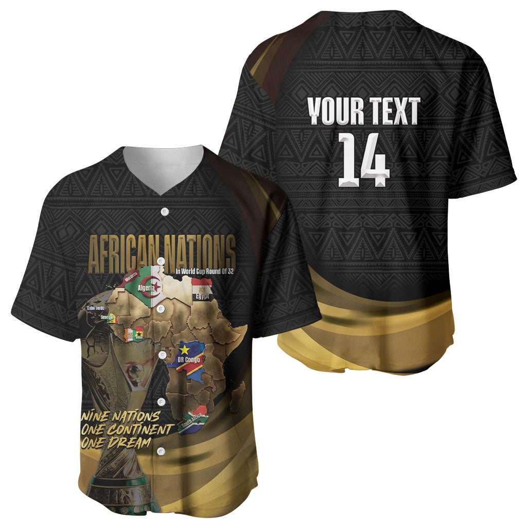 African Nations 2026 World Football Custom Baseball Jersey We All Make History