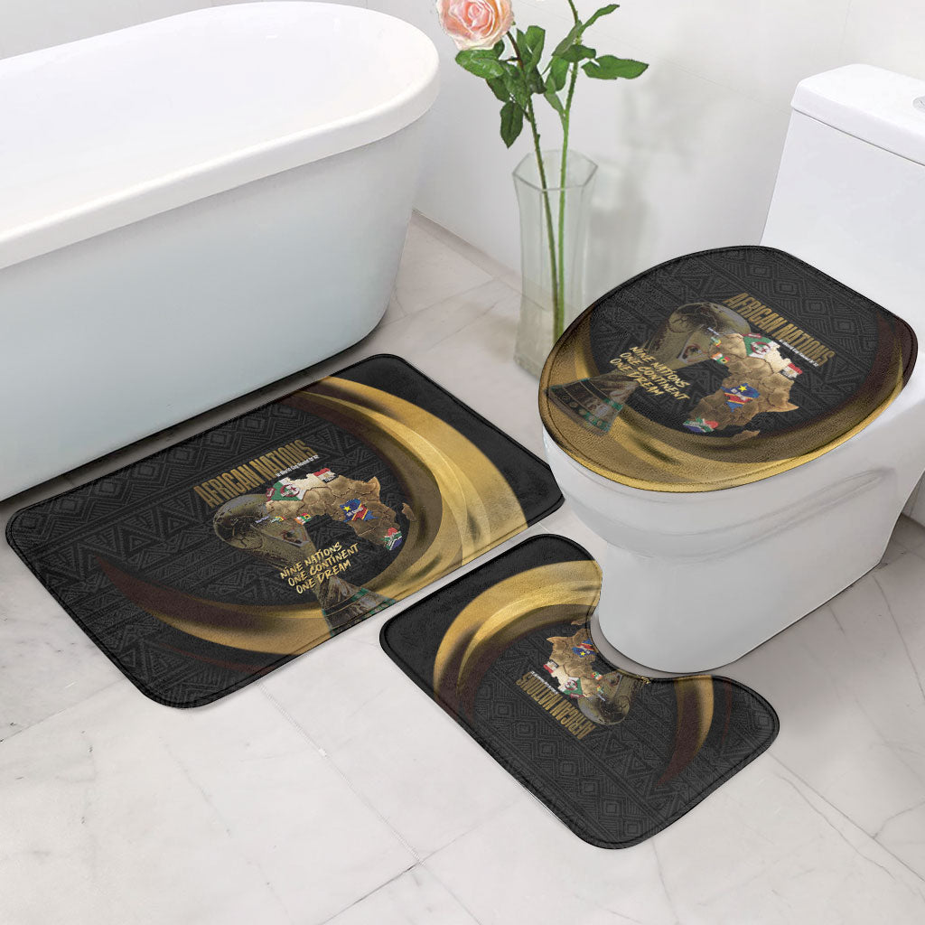 African Nations 2026 World Football Bathroom Set We All Make History