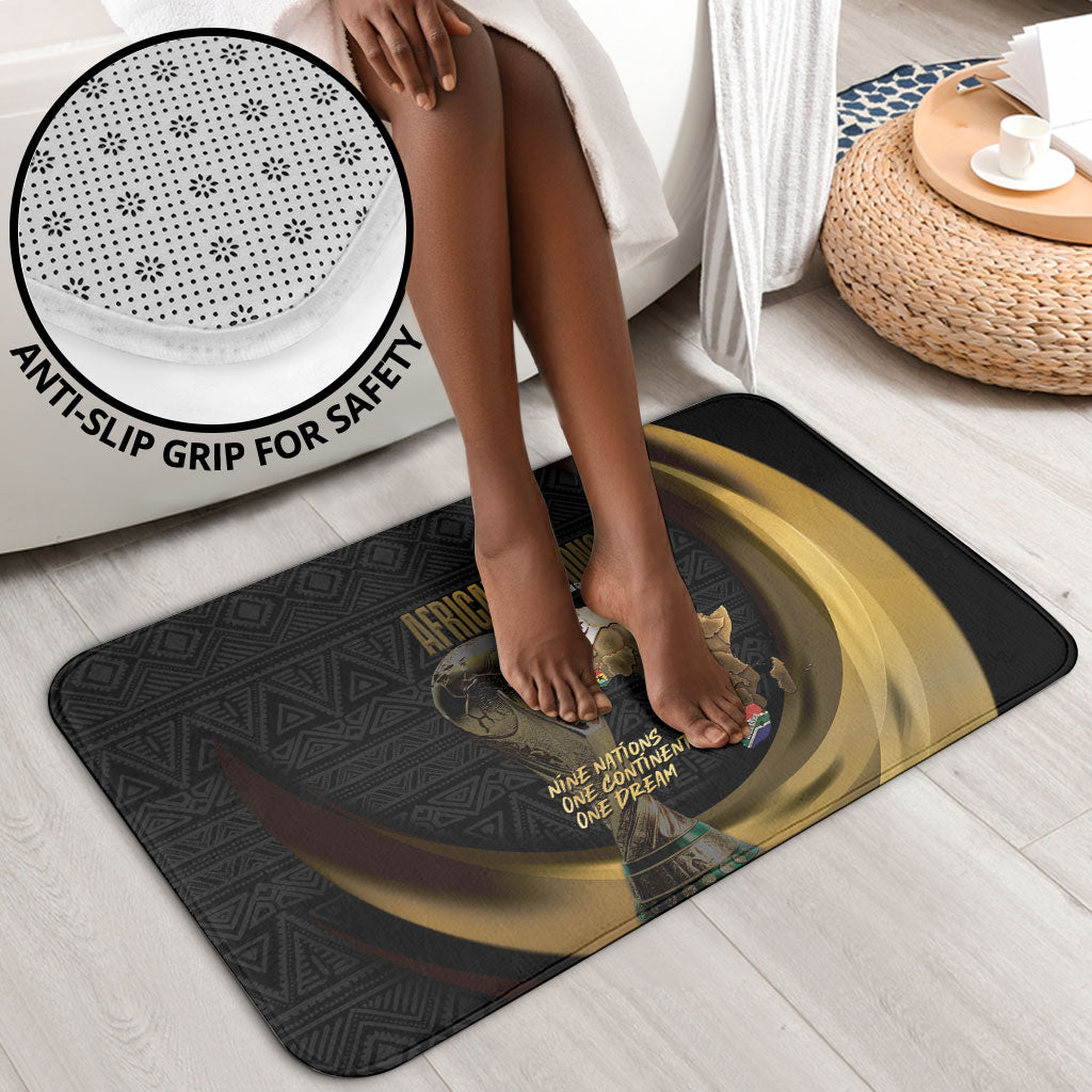 African Nations 2026 World Football Bathroom Set We All Make History