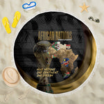 African Nations 2026 World Football Beach Blanket We All Make History