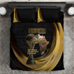 African Nations 2026 World Football Bedding Set We All Make History