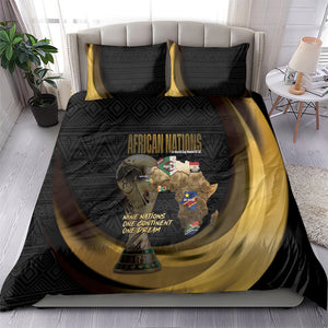African Nations 2026 World Football Bedding Set We All Make History