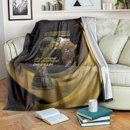 African Nations 2026 World Football Blanket We All Make History