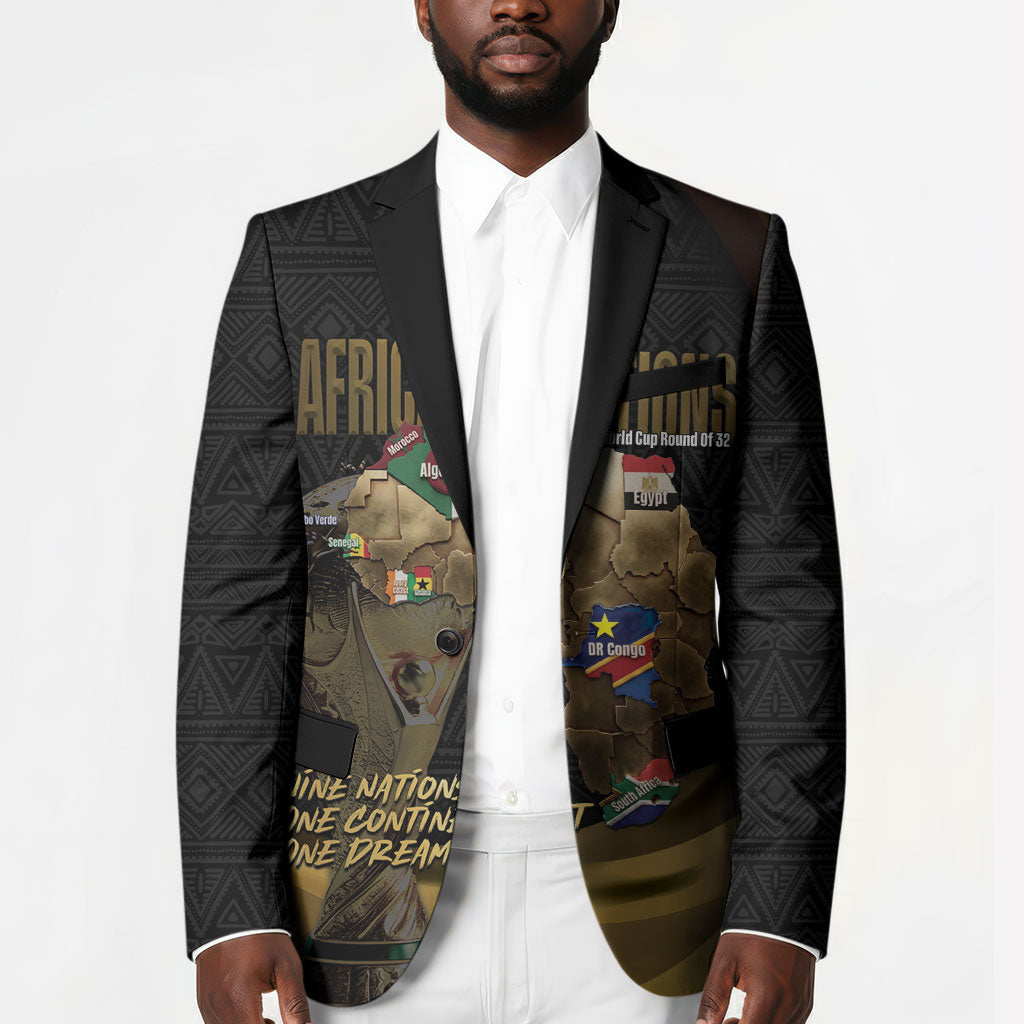 African Nations 2026 World Football Custom Blazer We All Make History