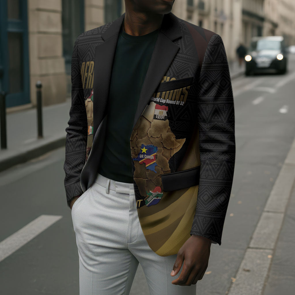 African Nations 2026 World Football Custom Blazer We All Make History