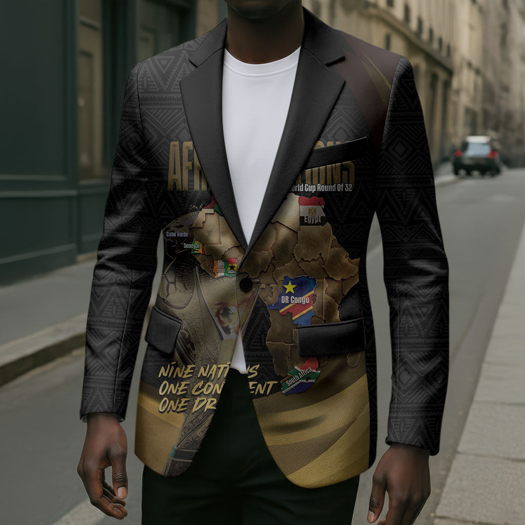 African Nations 2026 World Football Custom Blazer We All Make History