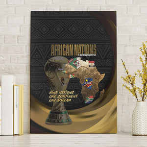 African Nations 2026 World Football Canvas Wall Art We All Make History