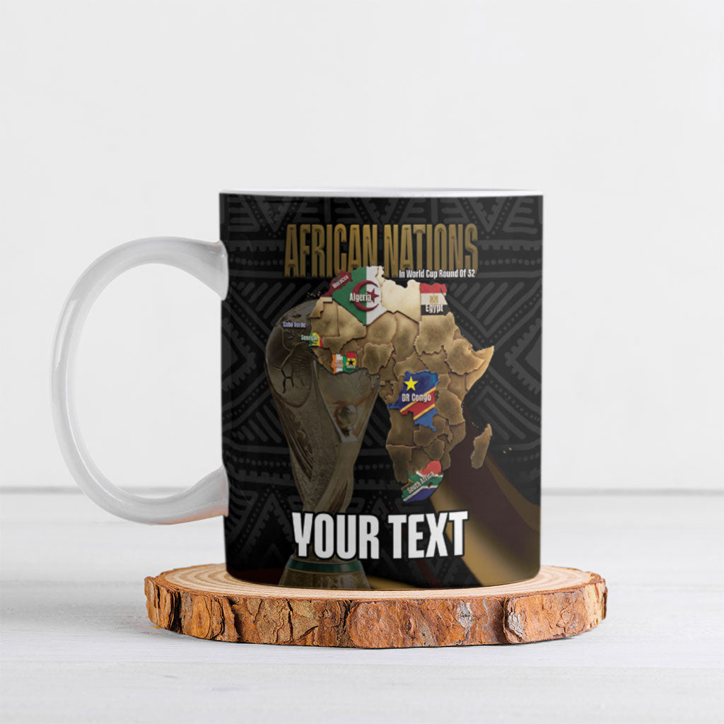 African Nations 2026 World Football Custom Ceramic Mug We All Make History