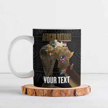 African Nations 2026 World Football Custom Ceramic Mug We All Make History