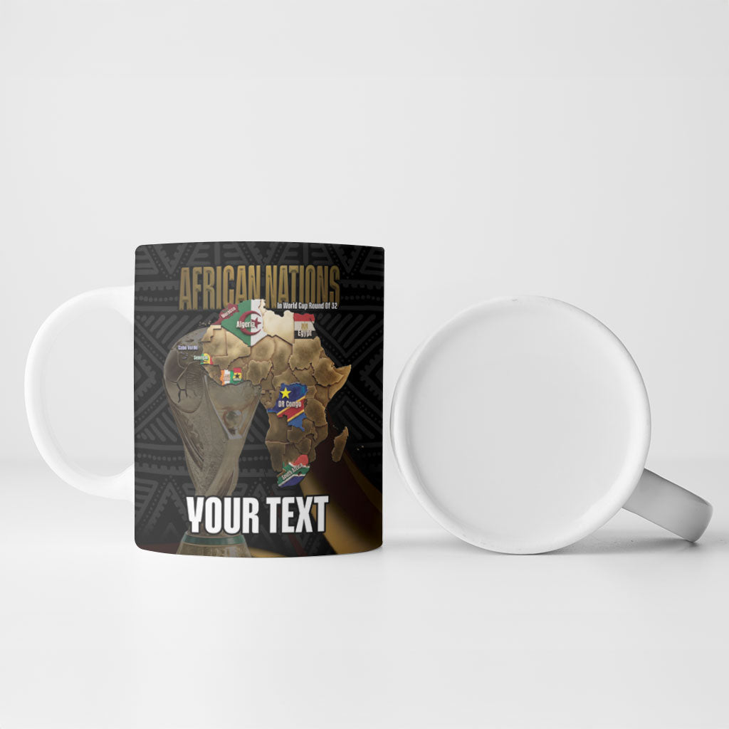 African Nations 2026 World Football Custom Ceramic Mug We All Make History