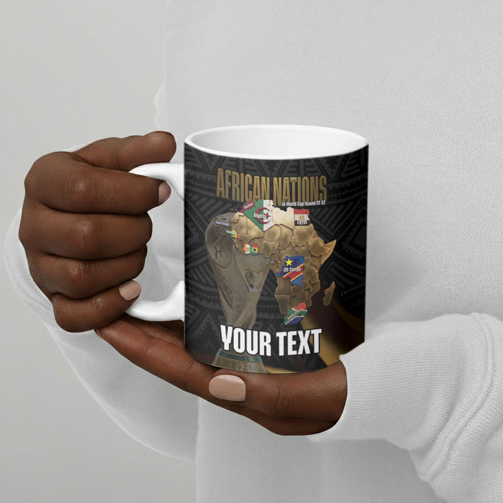 African Nations 2026 World Football Custom Ceramic Mug We All Make History