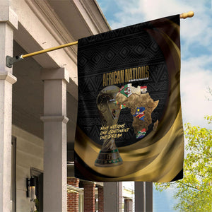 African Nations 2026 World Football Garden Flag We All Make History