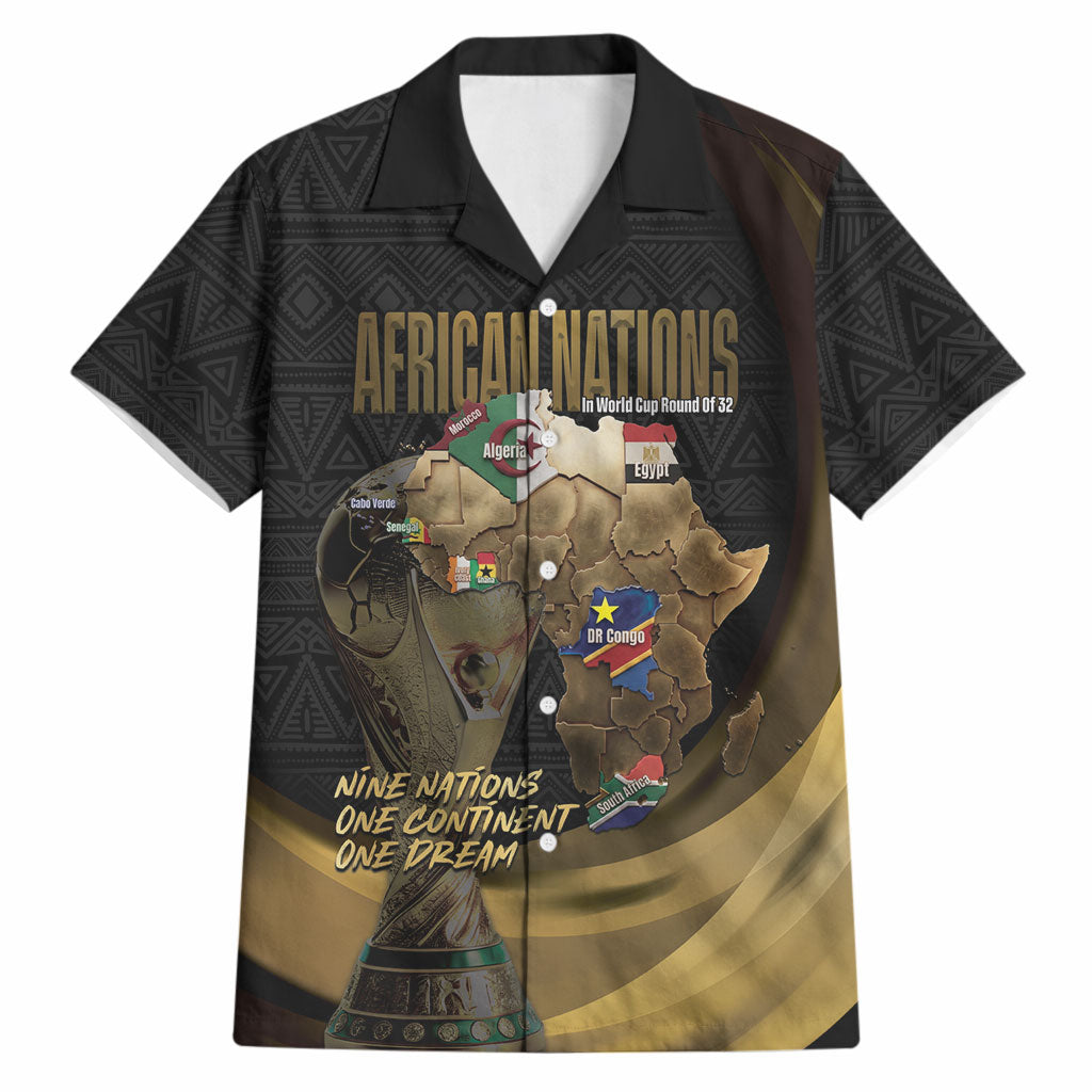 African Nations 2026 World Football Custom Hawaiian Shirt We All Make History
