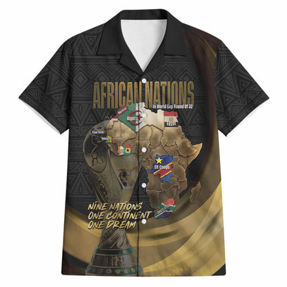 African Nations 2026 World Football Custom Hawaiian Shirt We All Make History