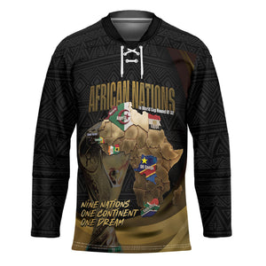African Nations 2026 World Football Custom Hockey Jersey We All Make History