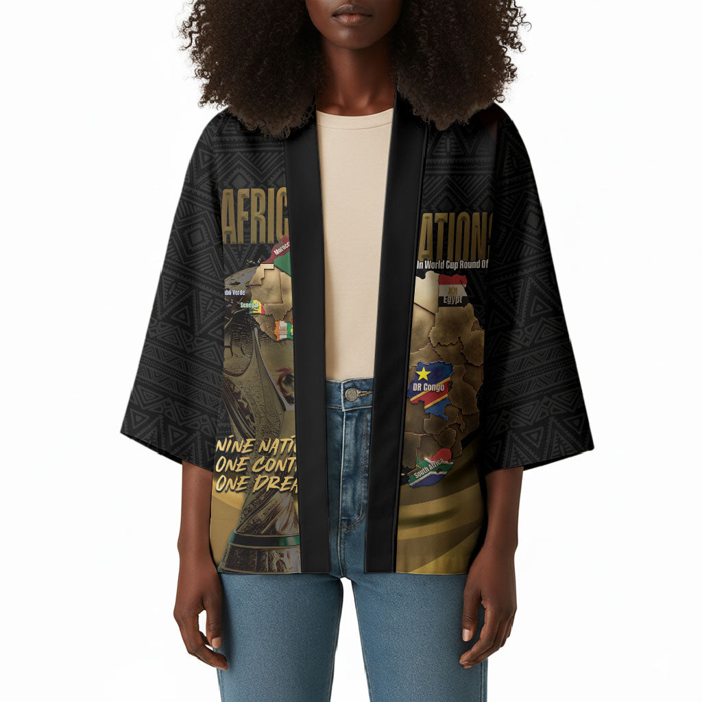 African Nations 2026 World Football Custom Kimono We All Make History