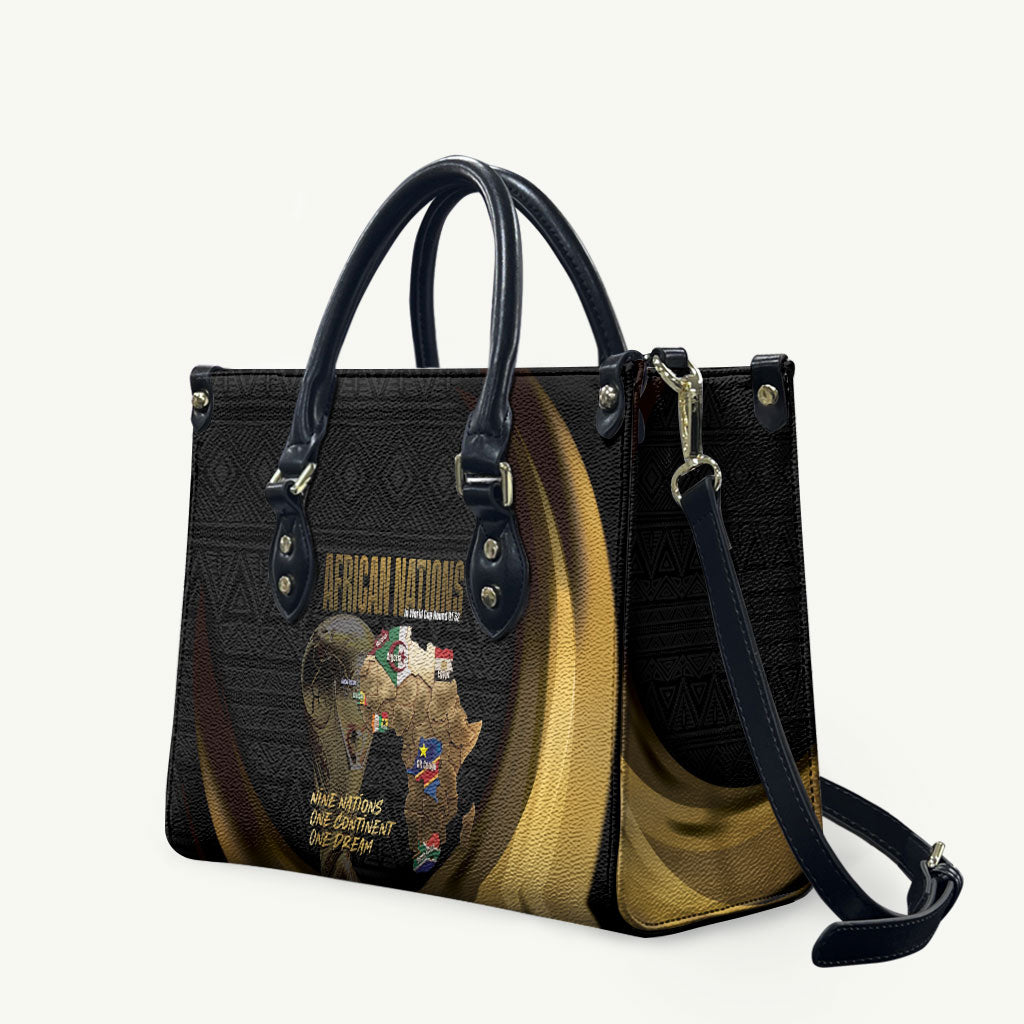 African Nations 2026 World Football Leather Bag We All Make History