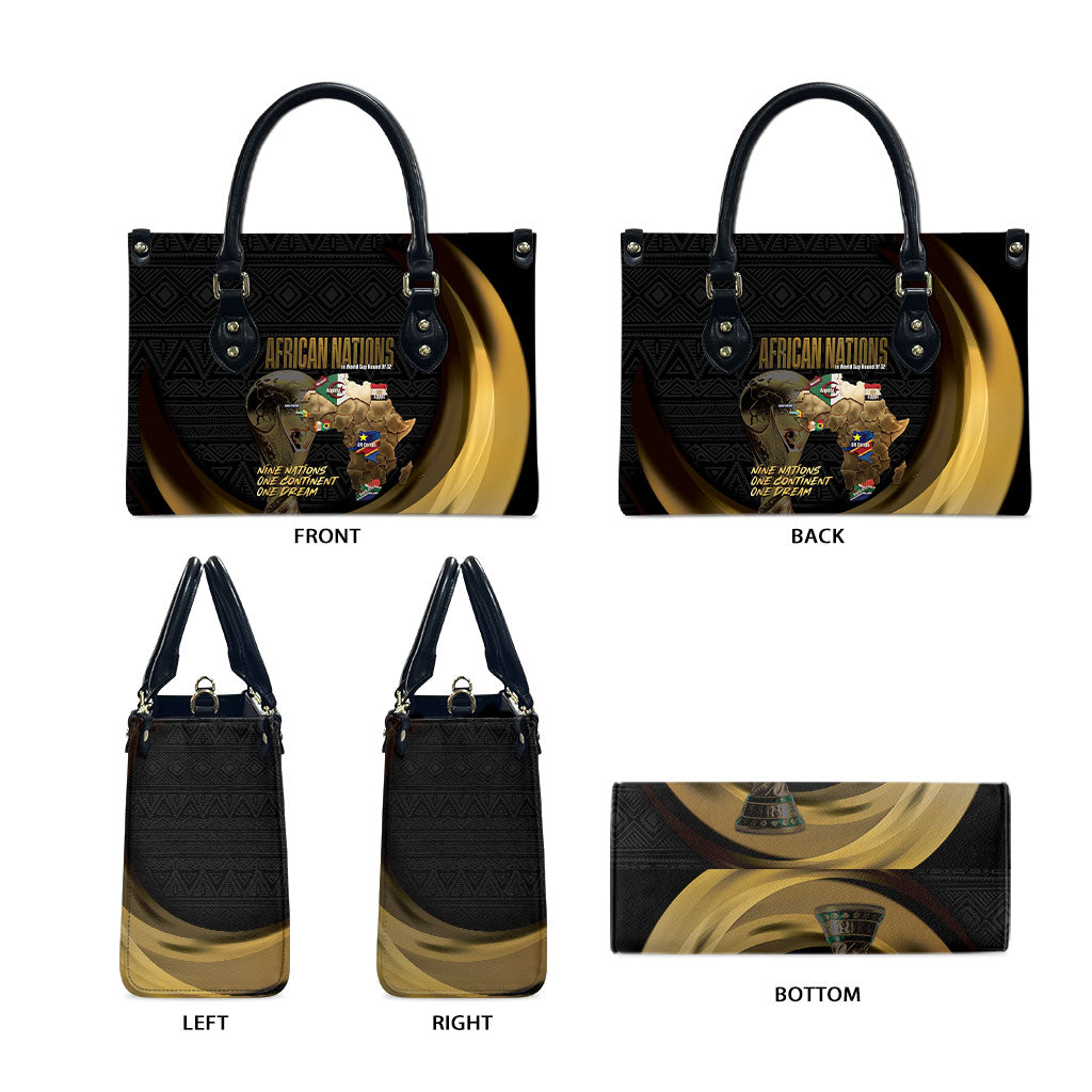 African Nations 2026 World Football Leather Bag We All Make History