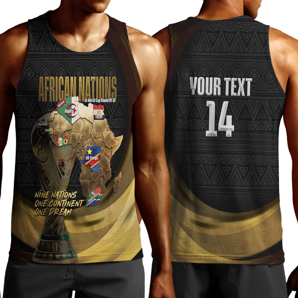 African Nations 2026 World Football Custom Men Tank Top We All Make History