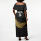 African Nations 2026 World Football Custom Off Shoulder Maxi Dress We All Make History