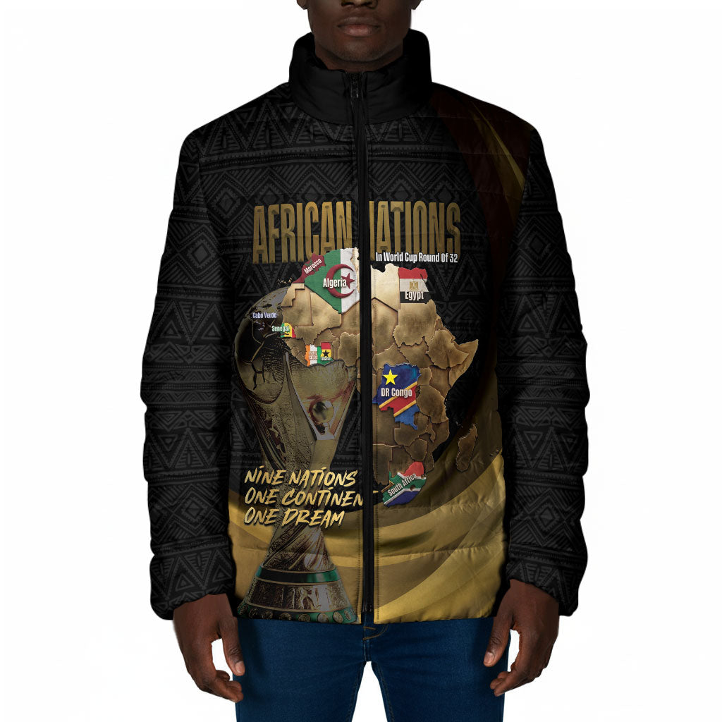 African Nations 2026 World Football Custom Padded Jacket We All Make History