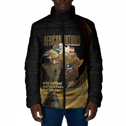 African Nations 2026 World Football Custom Padded Jacket We All Make History