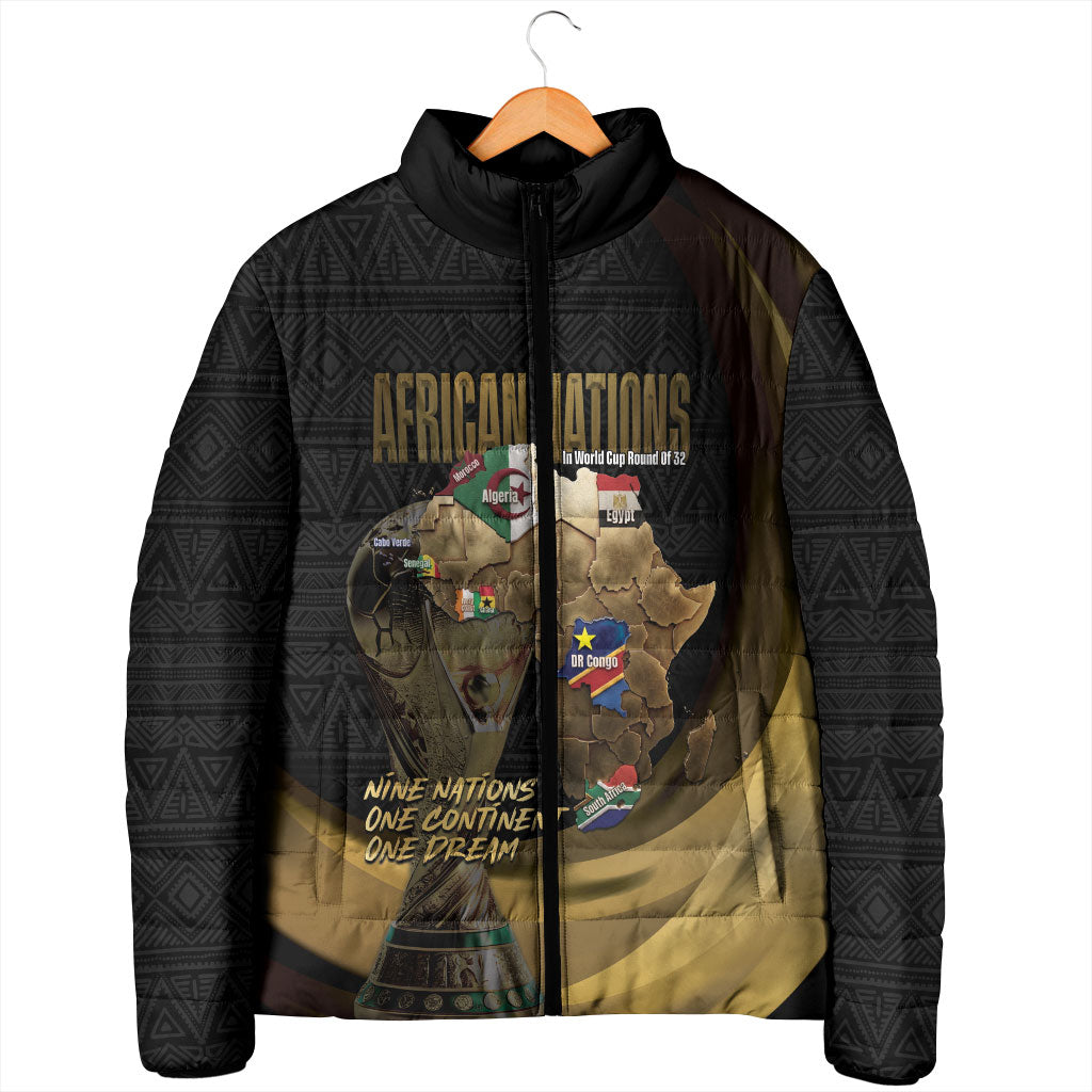 African Nations 2026 World Football Custom Padded Jacket We All Make History