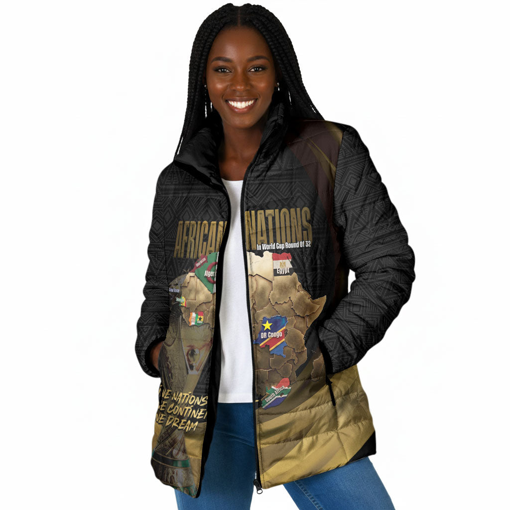 African Nations 2026 World Football Custom Padded Jacket We All Make History