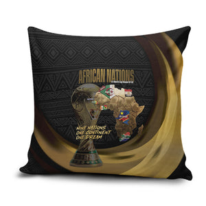 African Nations 2026 World Football Pillow Cover We All Make History