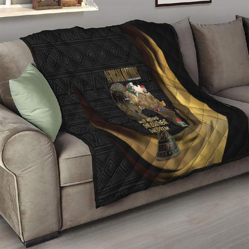 African Nations 2026 World Football Quilt We All Make History