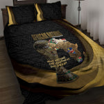 African Nations 2026 World Football Quilt Bed Set We All Make History