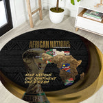 African Nations 2026 World Football Round Carpet We All Make History