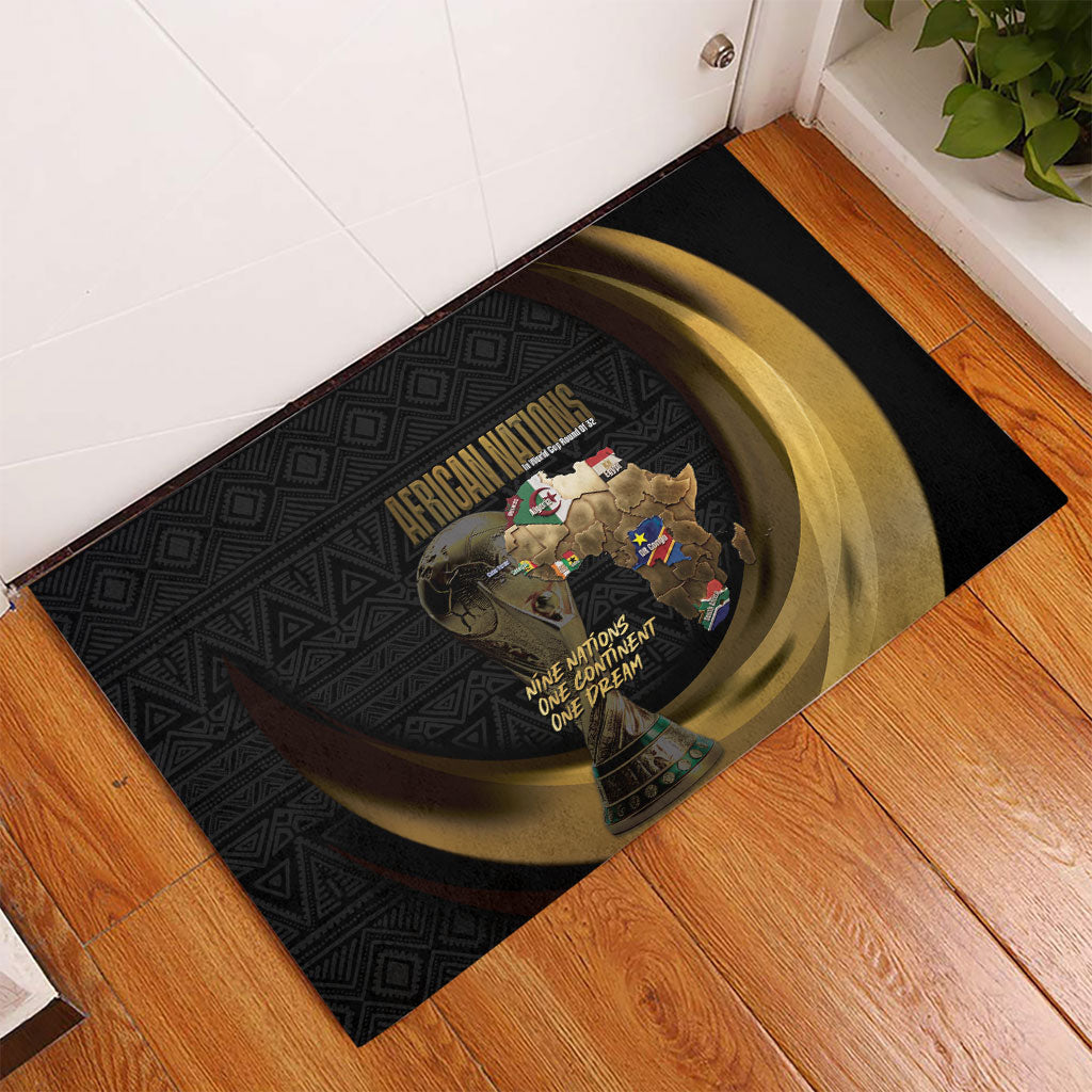 African Nations 2026 World Football Rubber Doormat We All Make History