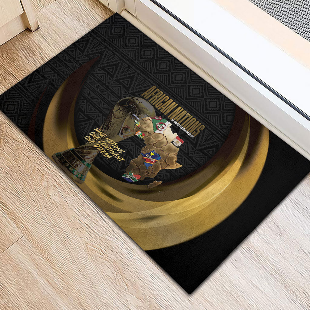 African Nations 2026 World Football Rubber Doormat We All Make History