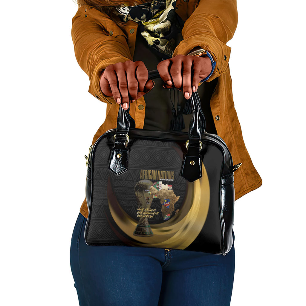 African Nations 2026 World Football Shoulder Handbag We All Make History