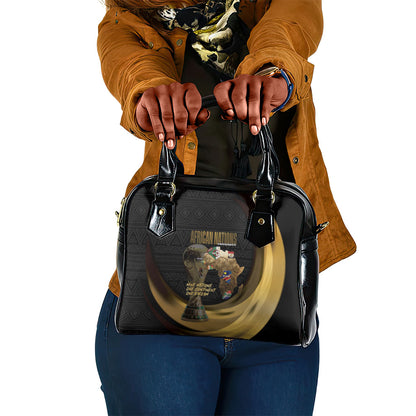 African Nations 2026 World Football Shoulder Handbag We All Make History
