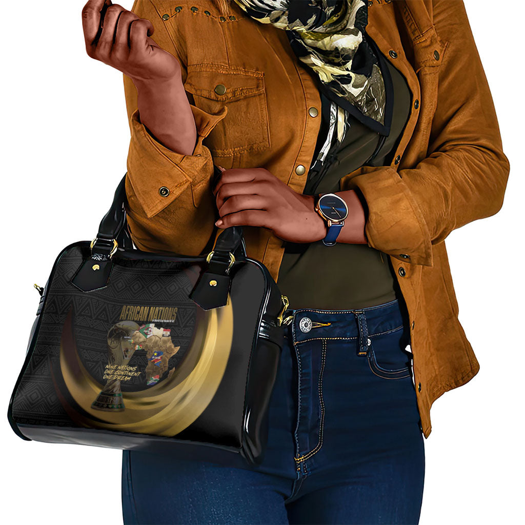 African Nations 2026 World Football Shoulder Handbag We All Make History