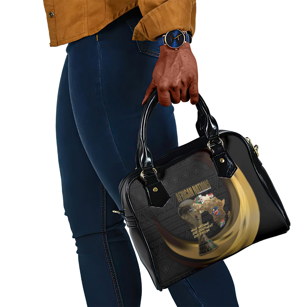 African Nations 2026 World Football Shoulder Handbag We All Make History