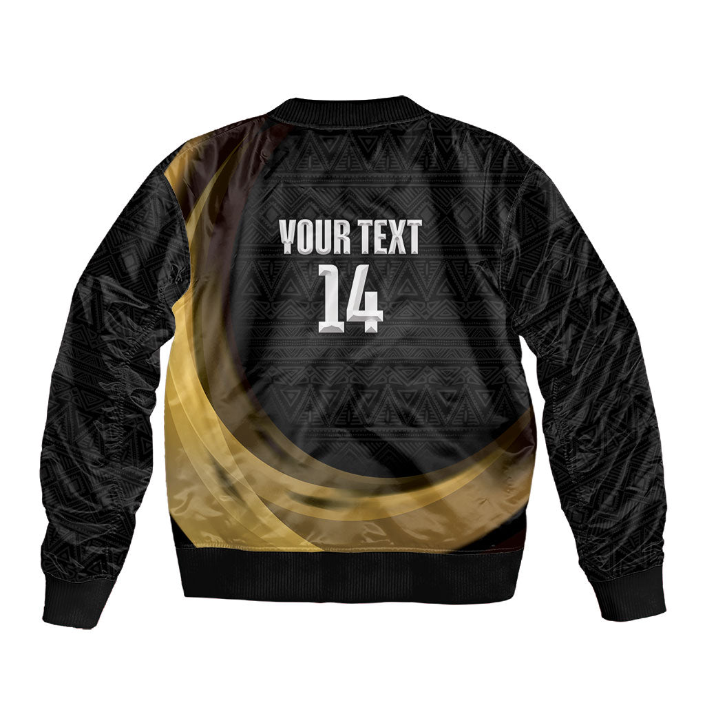 African Nations 2026 World Football Custom Sleeve Zip Bomber Jacket We All Make History