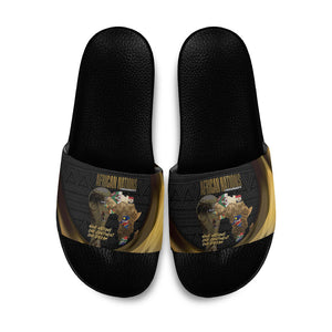 African Nations 2026 World Football Slide Sandals We All Make History