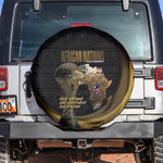 African Nations 2026 World Football Spare Tire Cover We All Make History