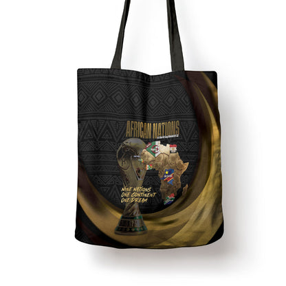 African Nations 2026 World Football Tote Bag We All Make History