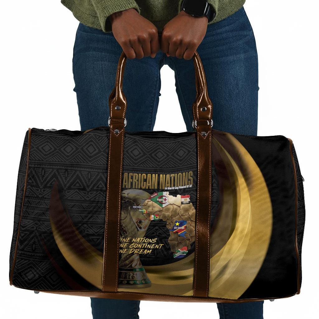 African Nations 2026 World Football Travel Bag We All Make History