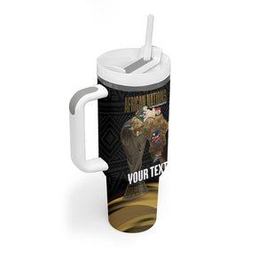 African Nations 2026 World Football Custom Tumbler With Handle We All Make History