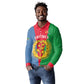 Personalised Eritrea Long Sleeve Polo Shirt Eritrean Map Mix African Pattern Simple Style