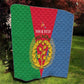 Personalised Eritrea Quilt Eritrean Map Mix African Pattern Simple Style