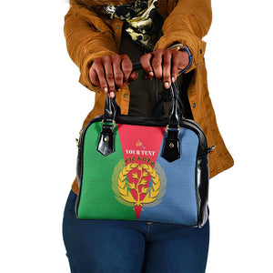 Personalised Eritrea Shoulder Handbag Eritrean Map Mix African Pattern Simple Style